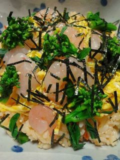 【ひな祭り】野菜ジュースのちらし寿司-レシピのメイン写真