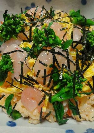 【ひな祭り】野菜ジュースのちらし寿司-レシピのメイン写真