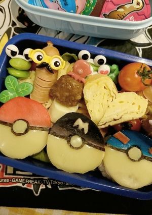 ポケモン弁当♡-レシピのメイン写真
