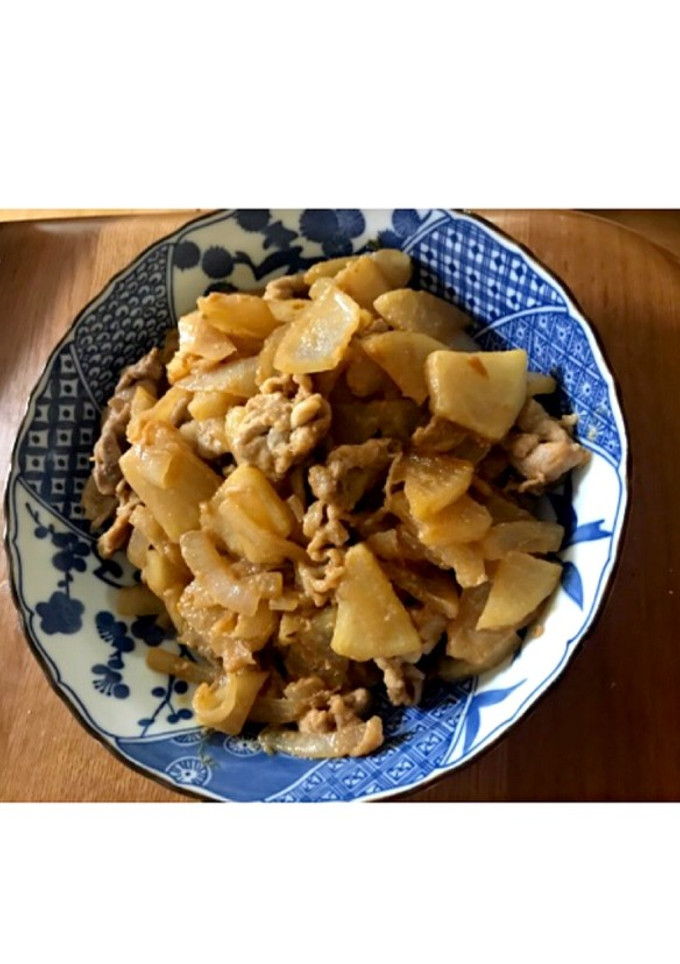 豚肉と大根の味噌マヨ炒め-レシピのメイン写真