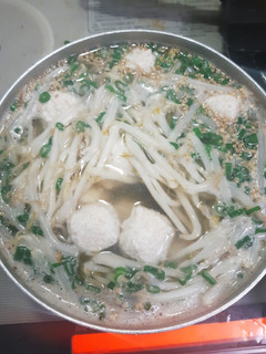 鶏団子とモヤシの中華スープ-レシピのメイン写真