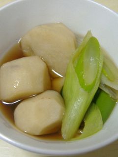 里芋と深谷ネギの煮物-レシピのメイン写真