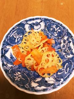 レンコンと人参のきんぴら☆-レシピのメイン写真