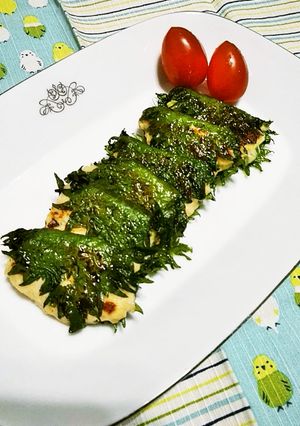 鶏つくねの大葉巻き☆味噌風味-レシピのメイン写真