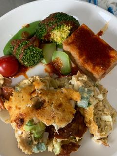 オムレツとパンケーキとお好み焼きの-レシピのメイン写真