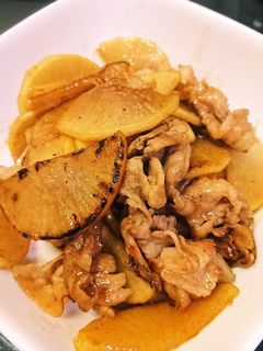 簡単☆豚肉と大根のしょうが焼き☆-レシピのメイン写真