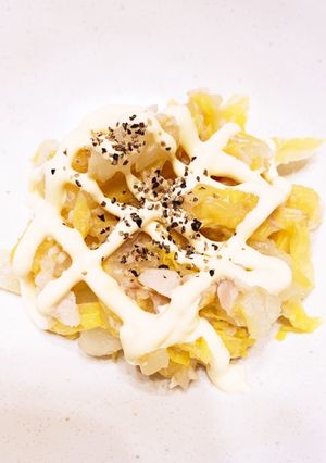 白菜とツナのサラダ-レシピのメイン写真