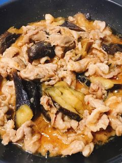ナスと豚肉のピリ辛味噌炒め-レシピのメイン写真
