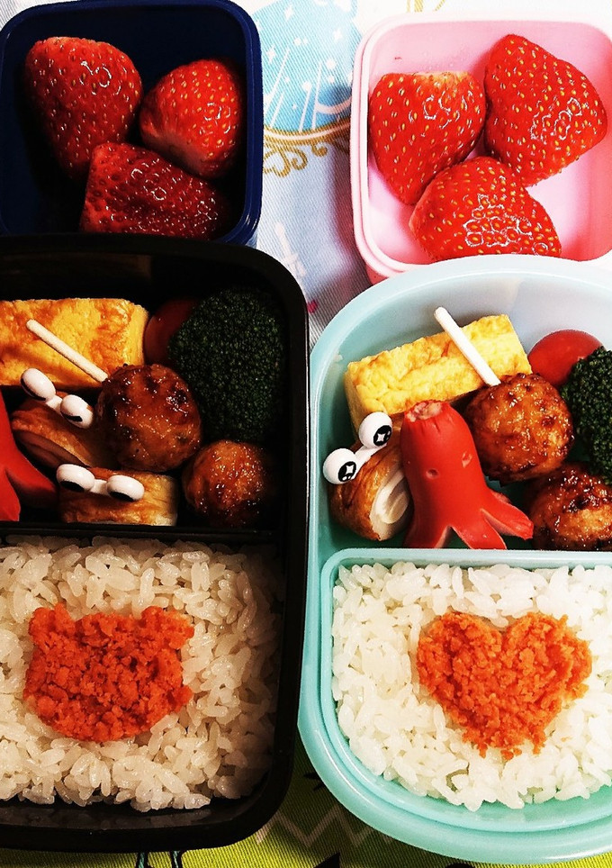 幼稚園(年中)双子のお弁当33-レシピのメイン写真