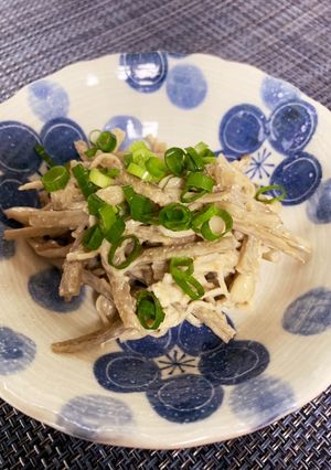 ☆マヨネーズ味のごぼうとえのきのサラダ☆-レシピのメイン写真