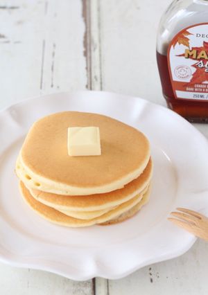グルテンフリー・米粉のパンケーキ-レシピのメイン写真