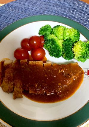 ケチャップ味が美味しい！ポークチャップ！-レシピのメイン写真