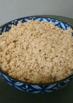簡単☆菜箸無しでパラパラ鶏そぼろ☆-レシピのメイン写真