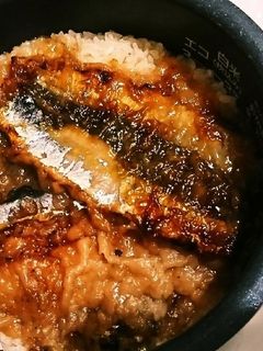 ひつまぶし!?サンマの蒲焼き炊き込みご飯-レシピのメイン写真