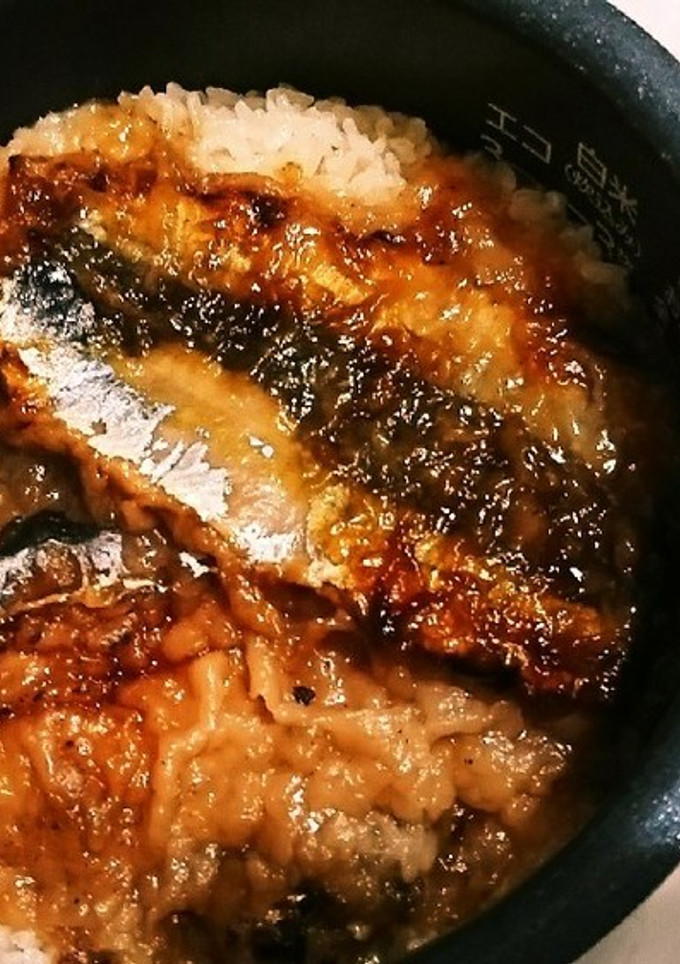 ひつまぶし!?サンマの蒲焼き炊き込みご飯-レシピのメイン写真
