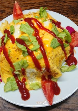 子供も大満足✨彩りオムライス-レシピのメイン写真