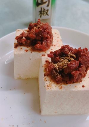 手作り肉味噌で！美味しい焼き豆腐-レシピのメイン写真