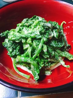 菜の花の胡麻マヨ和え-レシピのメイン写真