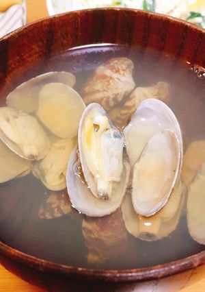 お出汁が美味しい♡あさりのお吸い物♡-レシピのメイン写真