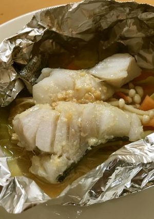 タラのホイル焼き　味噌バター味-レシピのメイン写真