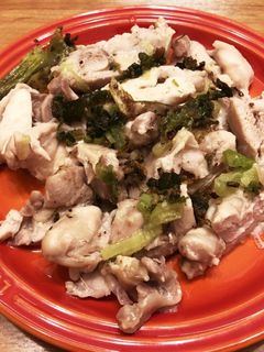 蒸し鶏のねぎ塩ソース-レシピのメイン写真