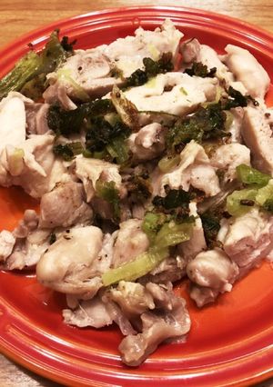蒸し鶏のねぎ塩ソース-レシピのメイン写真