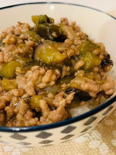 豚ひき肉のなす味噌丼-レシピのメイン写真