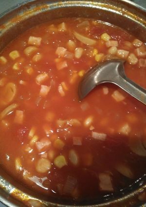 大豆と野菜の簡単スープ-レシピのメイン写真
