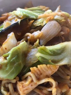 カレー焼きそば-レシピのメイン写真