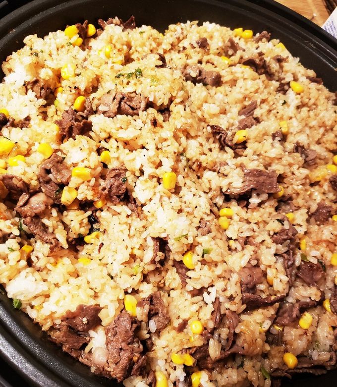 ホットプレートでペッパーランチ風ごはん-レシピのメイン写真