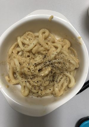 超簡単！ズボラ飯♥和風カルボナーラ-レシピのメイン写真