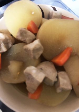 大根と鶏肉の煮物-レシピのメイン写真