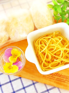 パスタは多めに茹でて冷凍☆お弁当サラダに-レシピのメイン写真