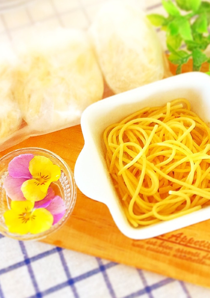 パスタは多めに茹でて冷凍☆お弁当サラダに-レシピのメイン写真
