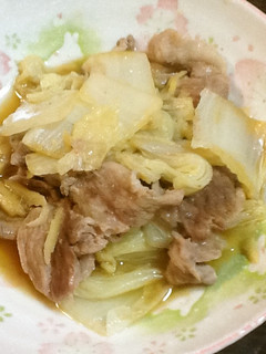 白菜と豚肉のポン酢煮-レシピのメイン写真