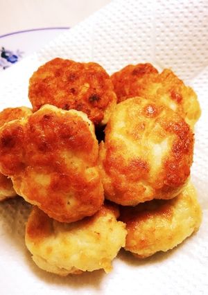 簡単♫えのきと豆腐がバレないナゲット-レシピのメイン写真