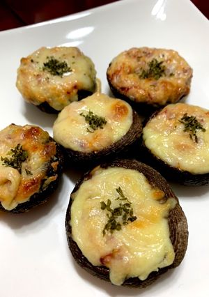 トースターで焼く☆チーズしいたけ-レシピのメイン写真