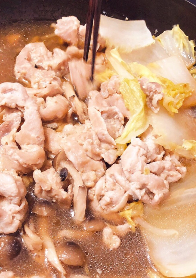 簡単豚肉白菜炒め-レシピのメイン写真