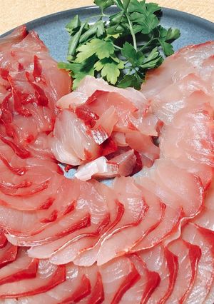 釣りたてブリ（ワラサ）のしゃぶしゃぶ-レシピのメイン写真