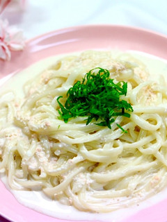 たらこクリームうどん-レシピのメイン写真