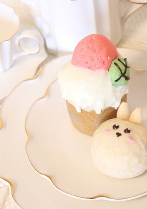ケーキみたいなパン&うさぎパン-レシピのメイン写真