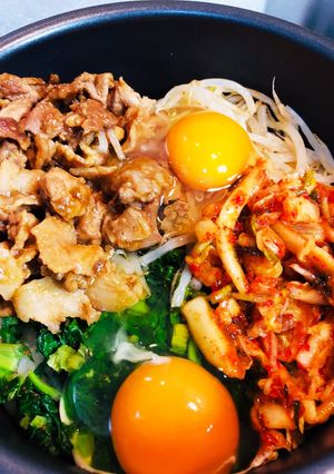 時短簡単 お鍋でビビンバ-レシピのメイン写真