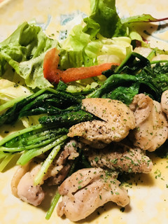 シンプル☆鶏肉のレモンバターソース炒め-レシピのメイン写真