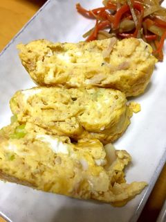 ツナ入り卵焼き-レシピのメイン写真