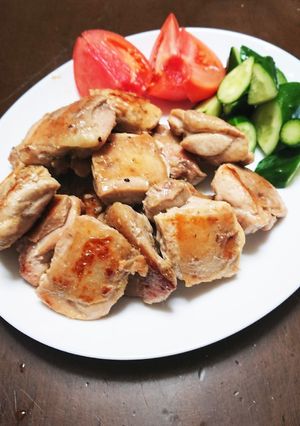 鳥もも肉の塩レモン焼き-レシピのメイン写真