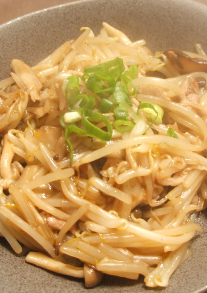 調味料同量で簡単♪きのこともやし炒め☆-レシピのメイン写真