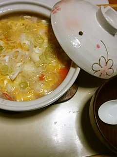 体が温まる豆腐入り味噌おじや(雑炊)-レシピのメイン写真