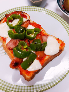 ピッツァナポリタン風トースト-レシピのメイン写真