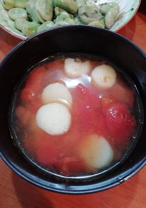 トマトと山芋の中華スープ☆中国家庭料理-レシピのメイン写真