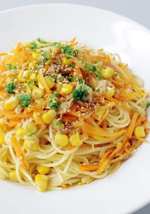 にんじんのしりしりスパゲッティ-レシピのメイン写真